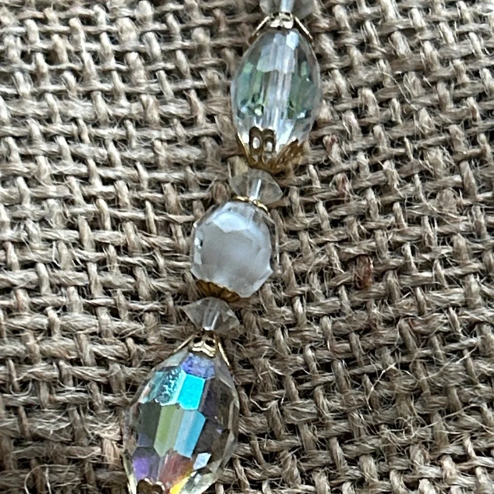 Elegant Crystal and other beaded Necklace